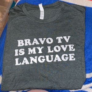 Gray BravoTv T-shirt